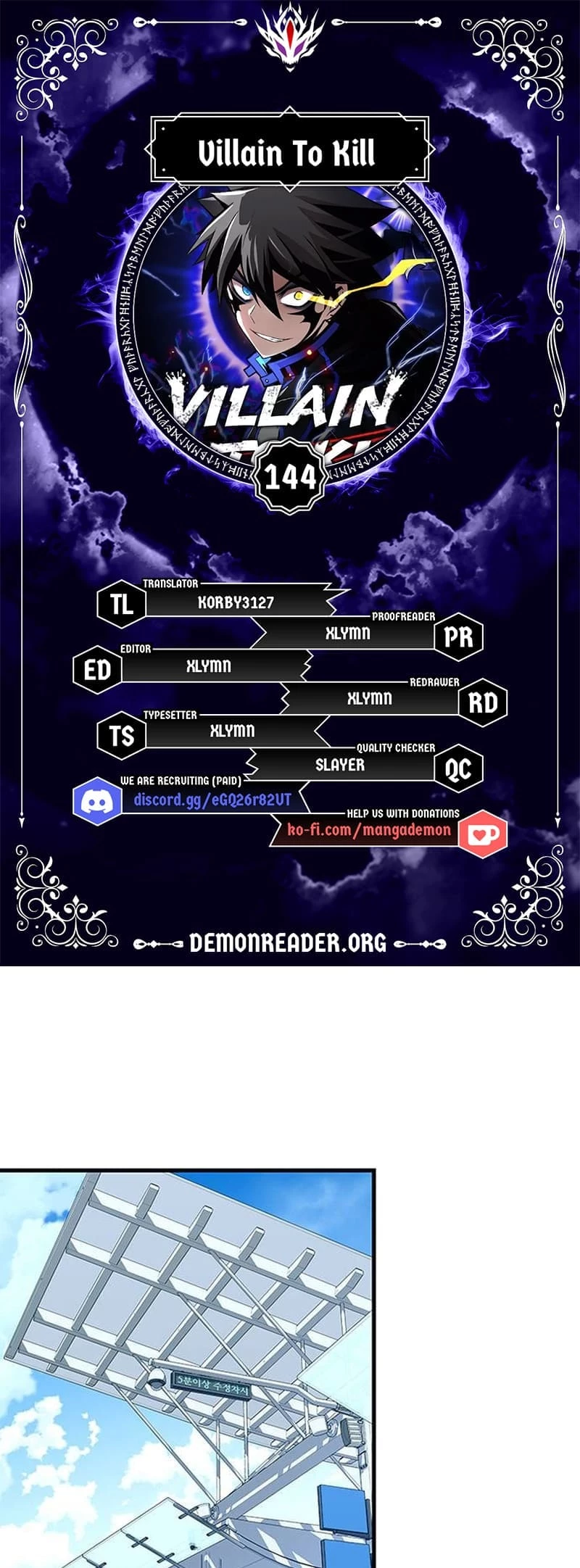 Villain to Kill Chapter 144 - 1