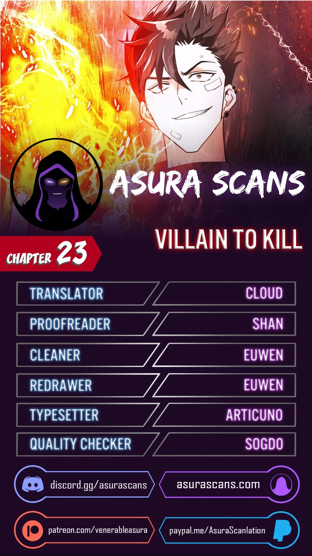 Villain to Kill Chapter 23 - 1