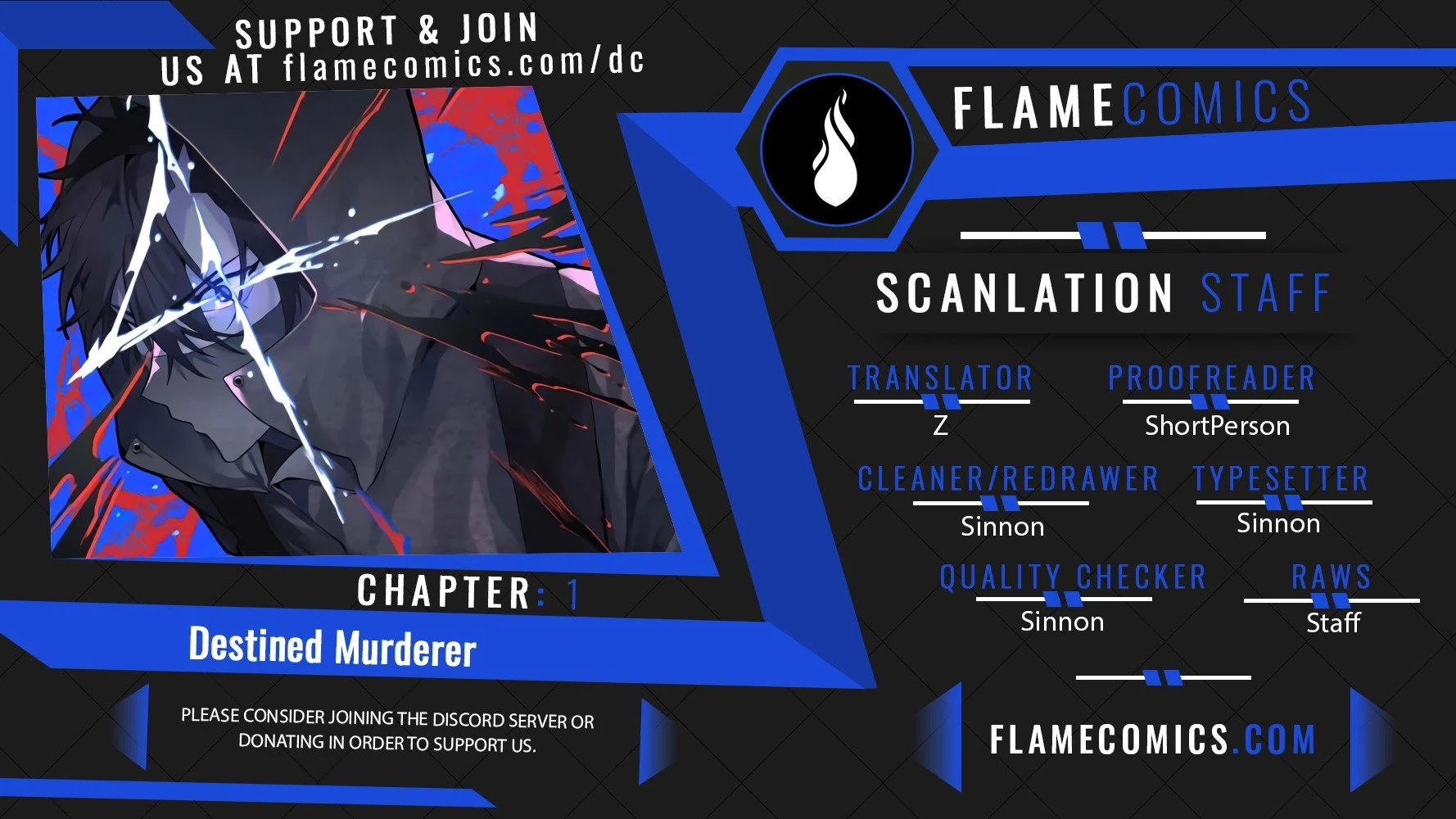 Destined Murderer Chapter 1 - 1
