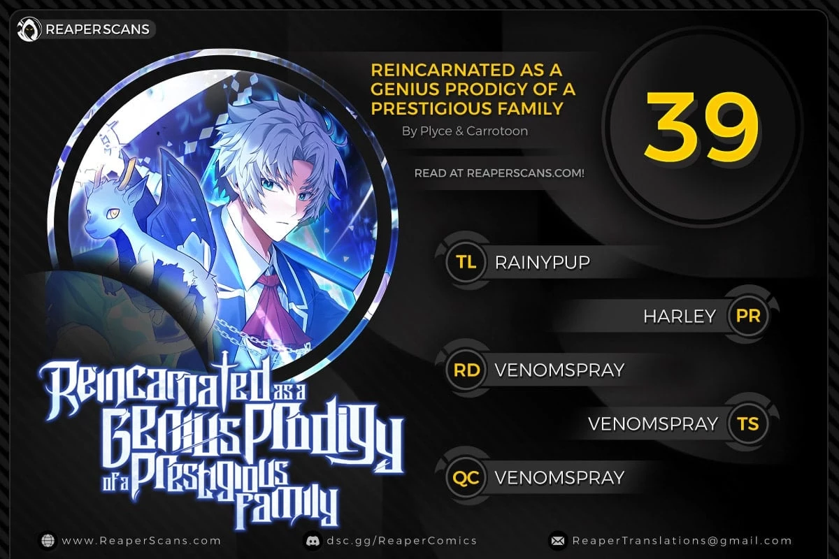 Reincarnated as a Genius Prodigy of a Prestigious Family Chapter 39 - 1