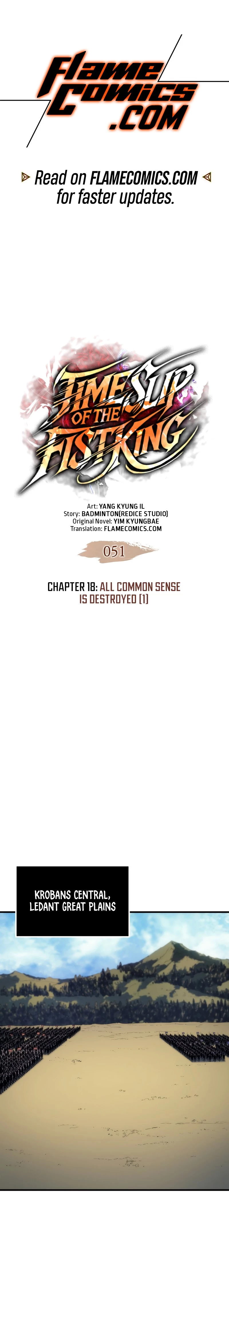 The Reincarnated King of Fists Chapter 51 - 1