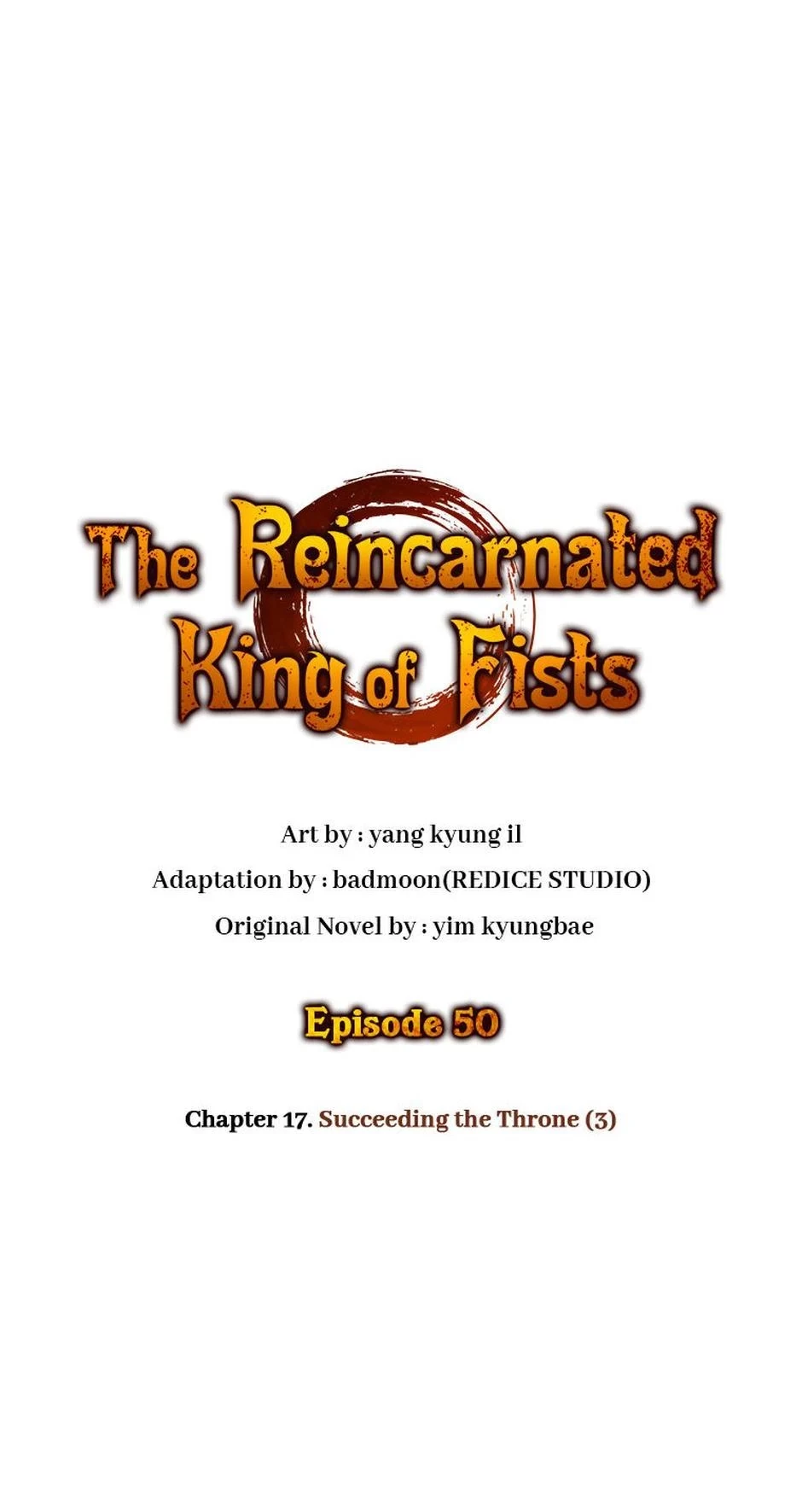 The Reincarnated King of Fists Chapter 50 - 7
