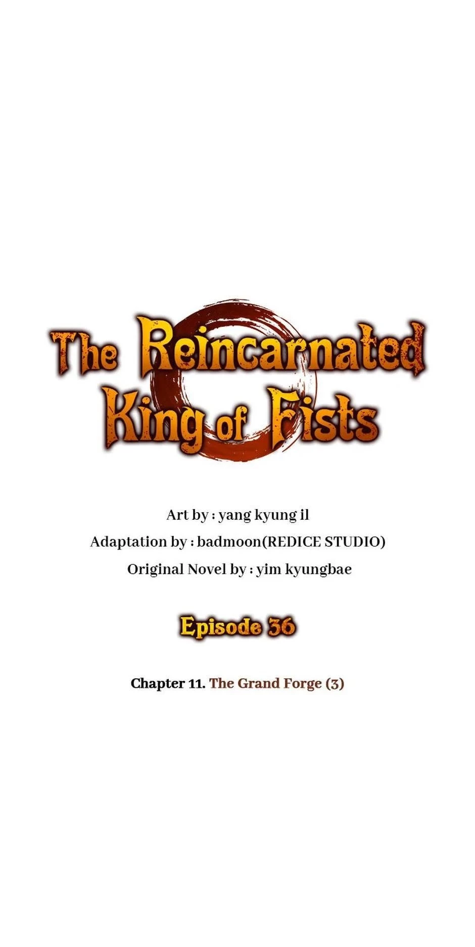 The Reincarnated King of Fists Chapter 36 - 3