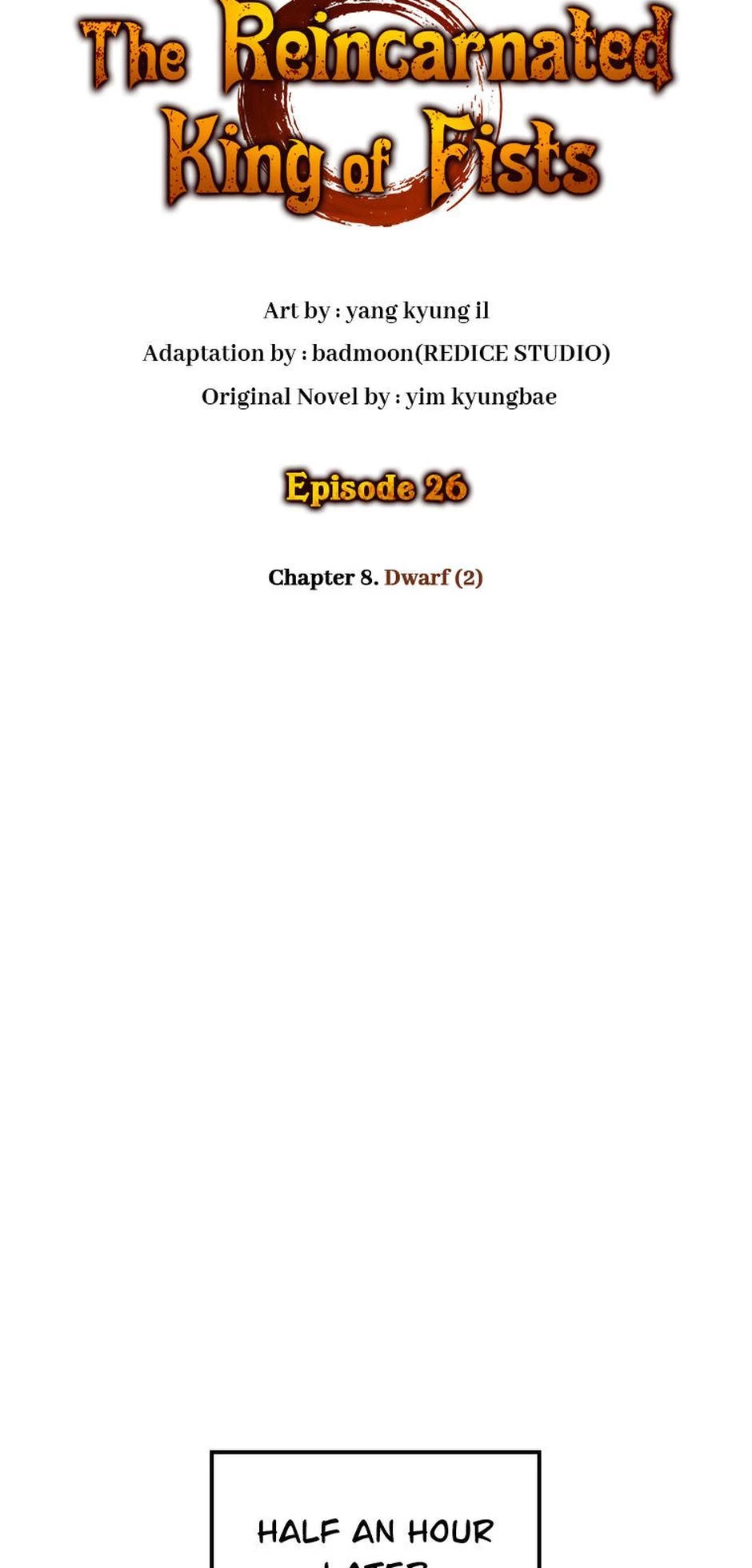 The Reincarnated King of Fists Chapter 26 - 3
