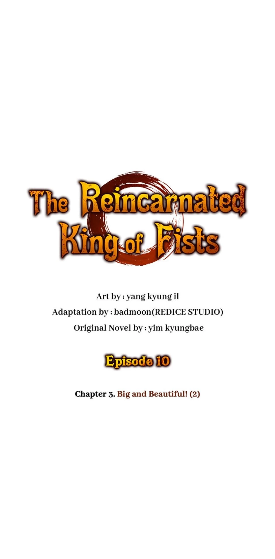 The Reincarnated King of Fists Chapter 10 - 1