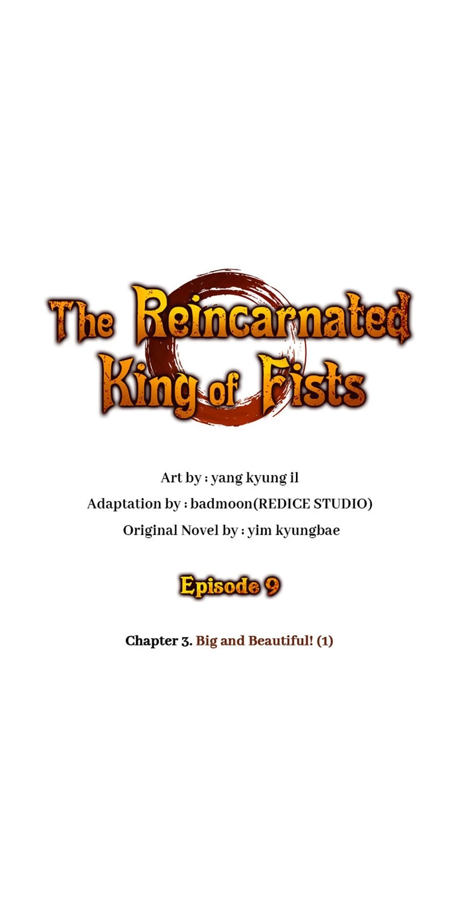 The Reincarnated King of Fists Chapter 9 - 1