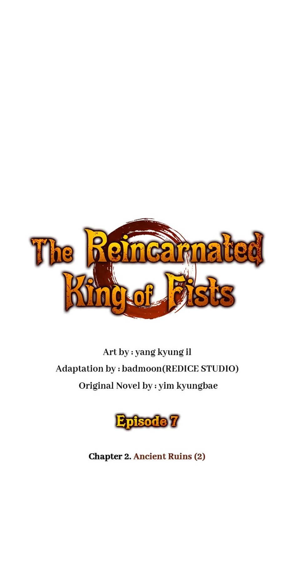 The Reincarnated King of Fists Chapter 7 - 1