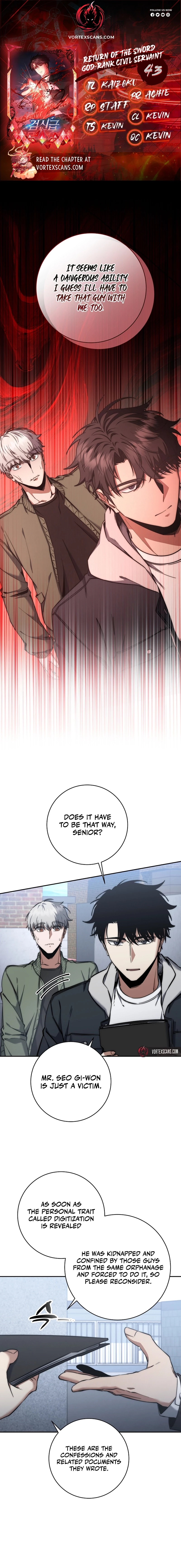 Return of the Sword God-Rank Civil Servant Chapter 43 - 1