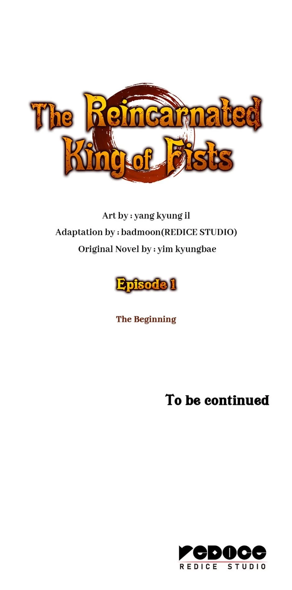 The Reincarnated King of Fists Chapter 1 - 139