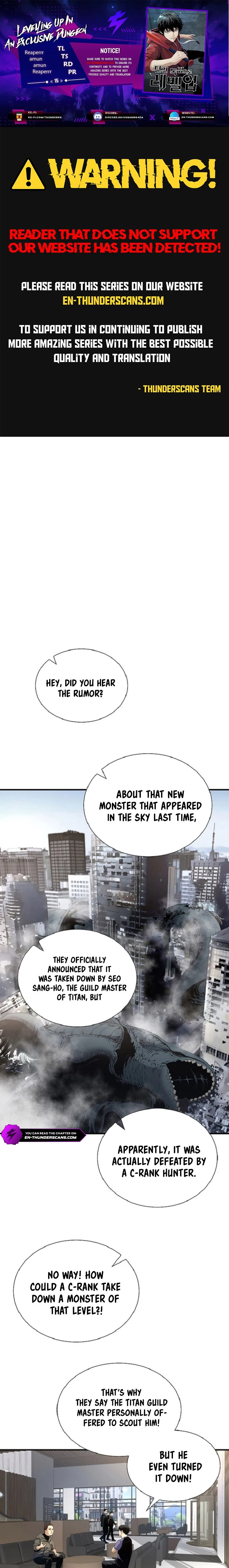 Levelling Up In An Exclusive Dungeon Chapter 15 - 1
