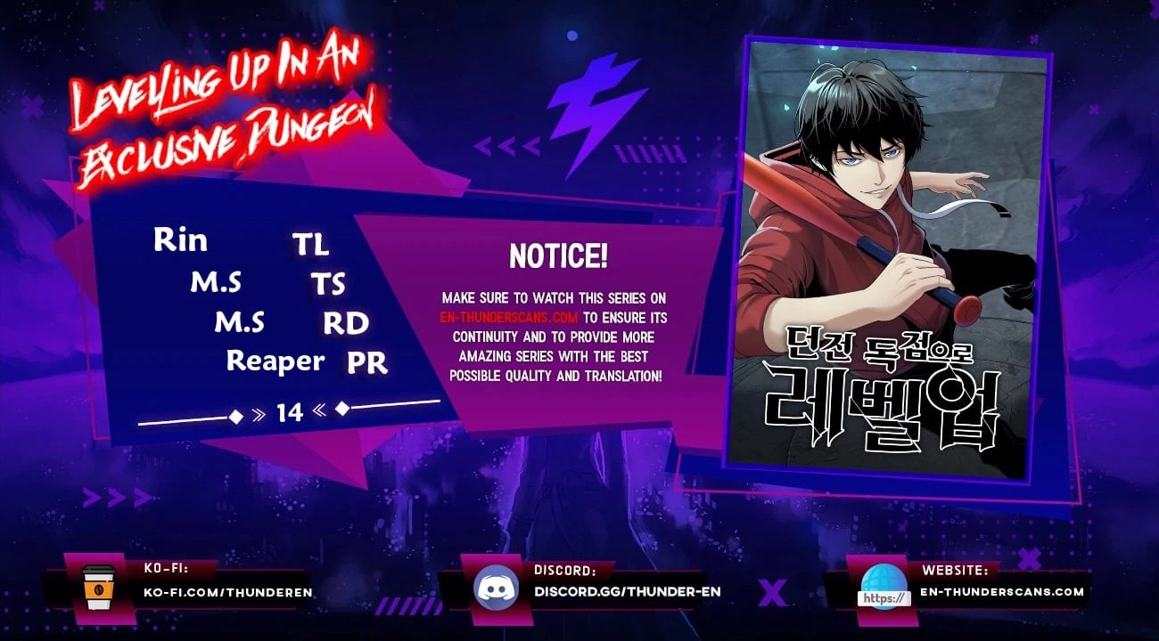 Levelling Up In An Exclusive Dungeon Chapter 14 - 1