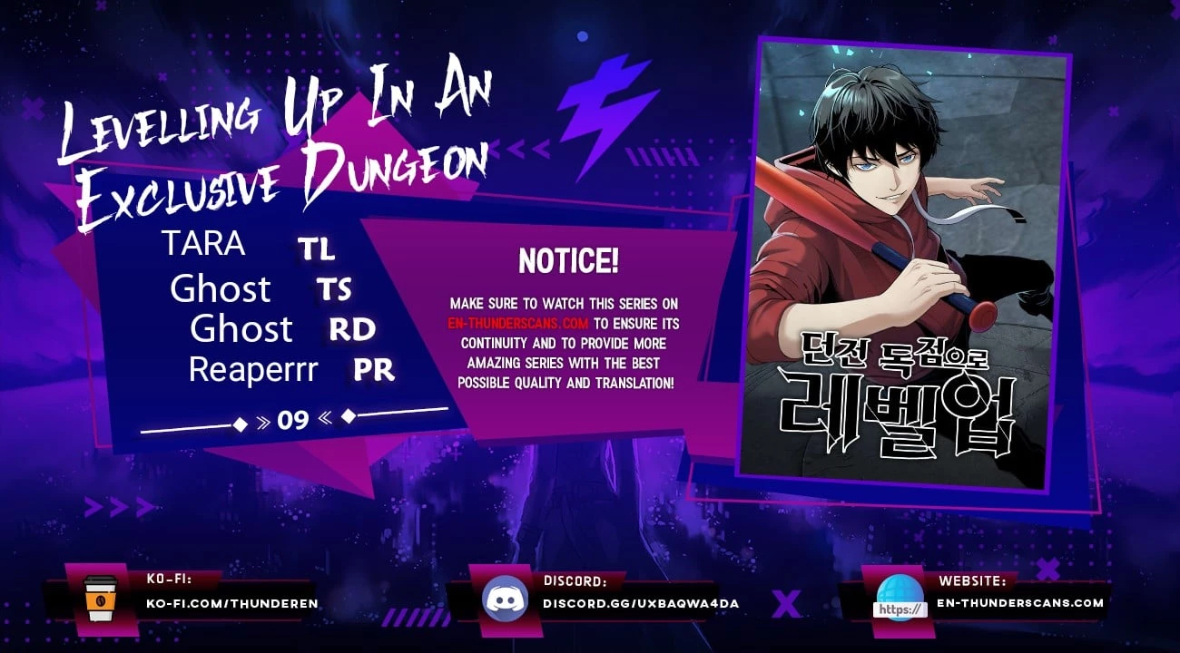 Levelling Up In An Exclusive Dungeon Chapter 9 - 1