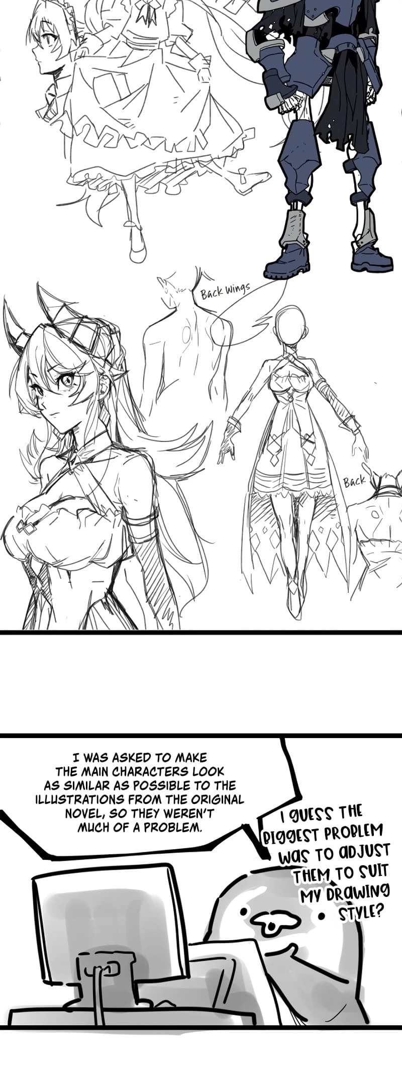 Act Like a Boss Monster, Mr. Swallow! Chapter 70.5 - 3