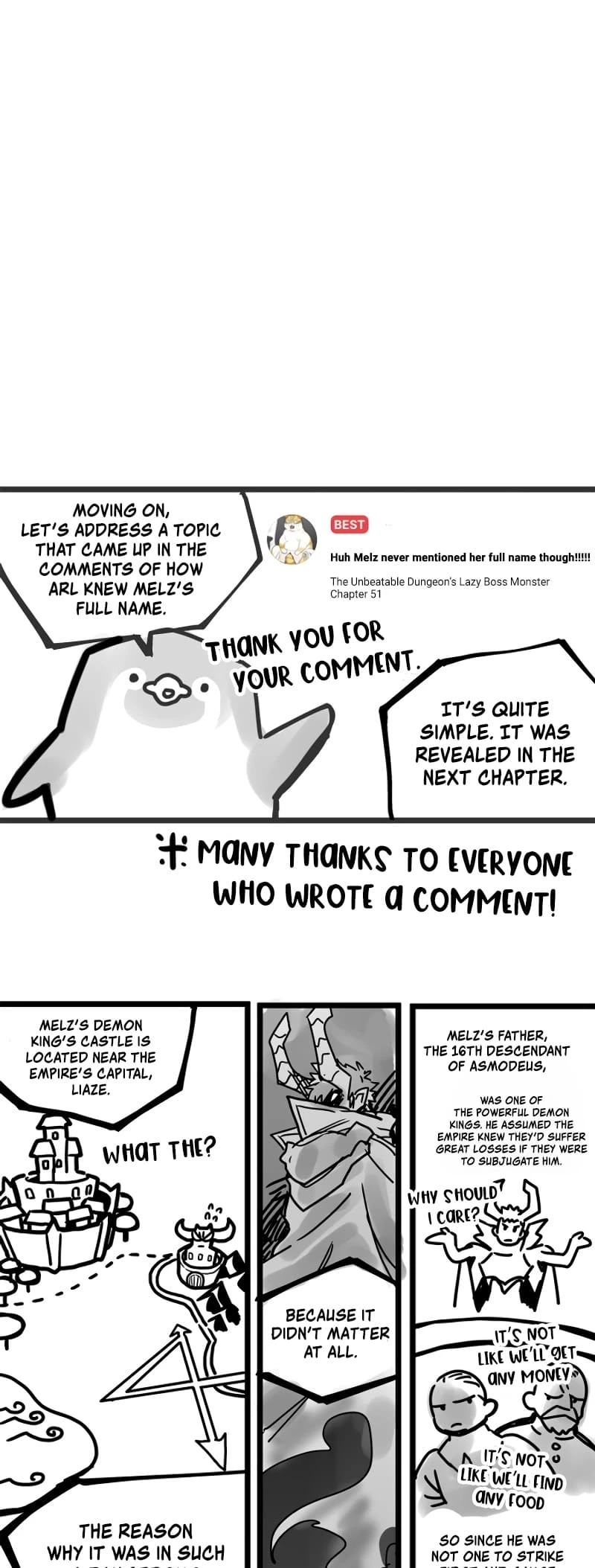 Act Like a Boss Monster, Mr. Swallow! Chapter 70.5 - 10