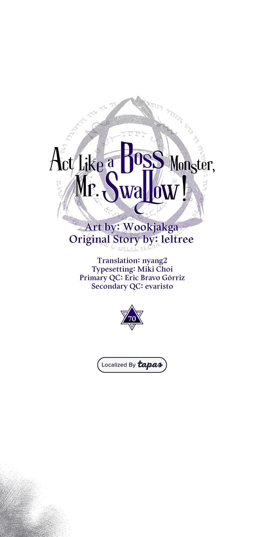 Act Like a Boss Monster, Mr. Swallow! Chapter 70 - 20