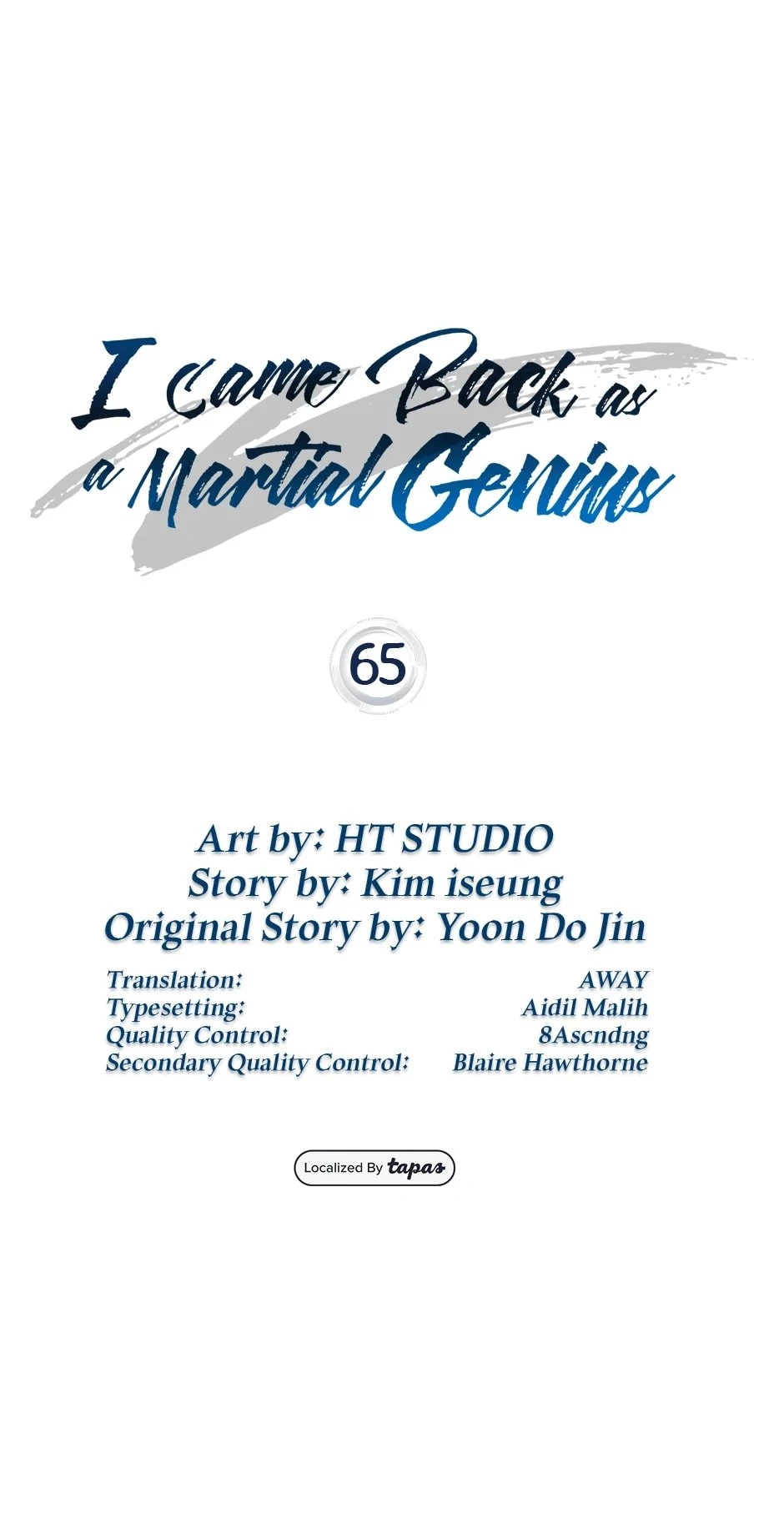 Returned as a Martial Genius Chapter 65 - 1