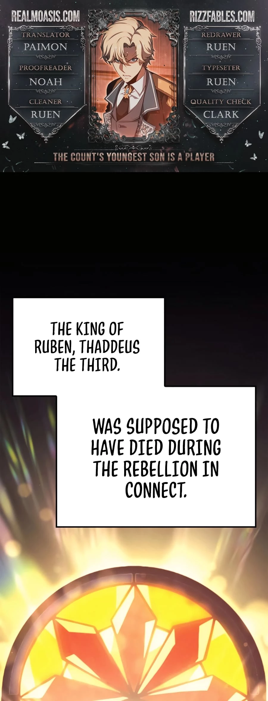 The Count's Youngest Son Is a Gamer Chapter 82 - 1