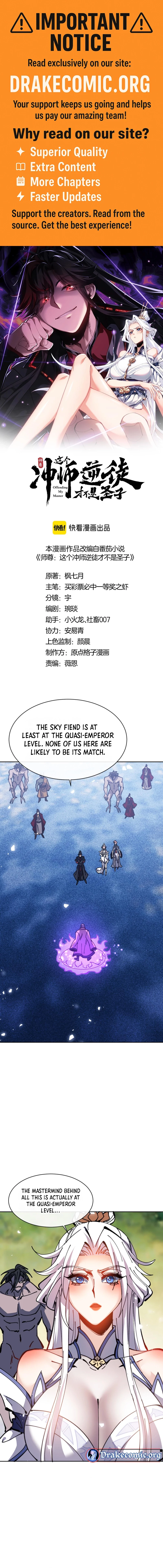 Master: This Villainous Disciple Is Not The Holy Child Chapter 127 - 1
