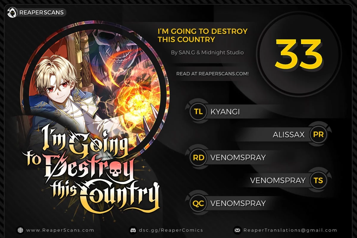 I'm Going to Wipe Out This Country Chapter 33 - 1