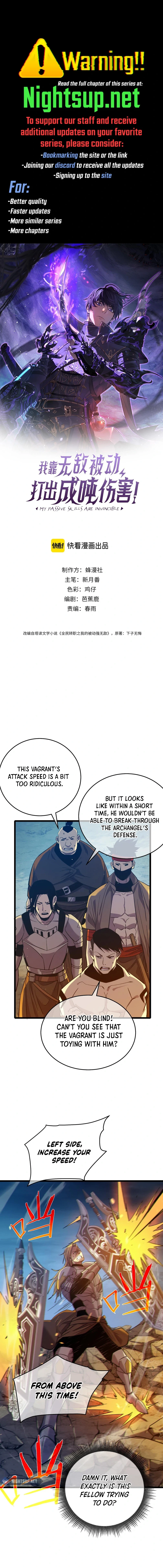 I Rely on My Invincibility to Deal Tons of Damage Passively! Chapter 78 - 1