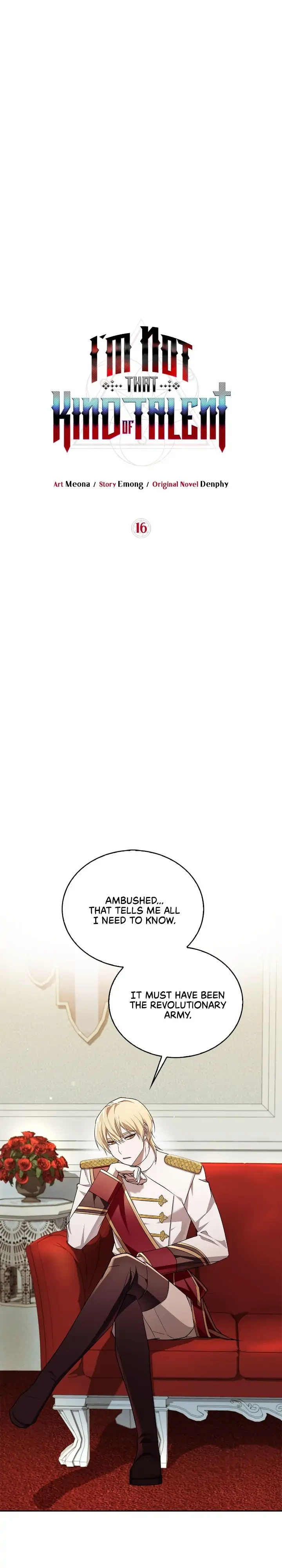 I'm Not That Kind of Talent Chapter 16 - 16