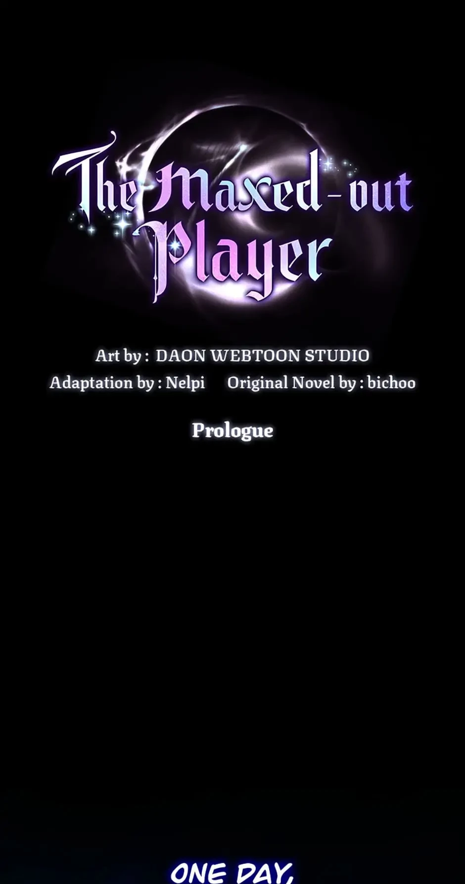 The Maxed-Out Player Chapter 0 - 1
