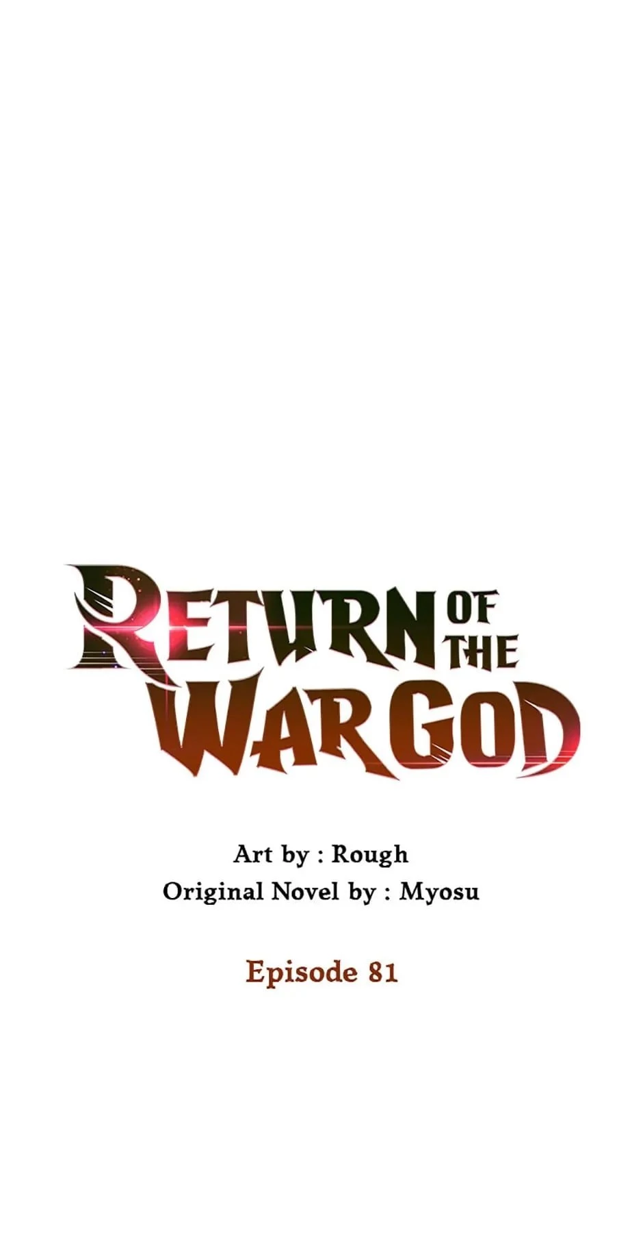 Return of the War God Chapter 81 - 8