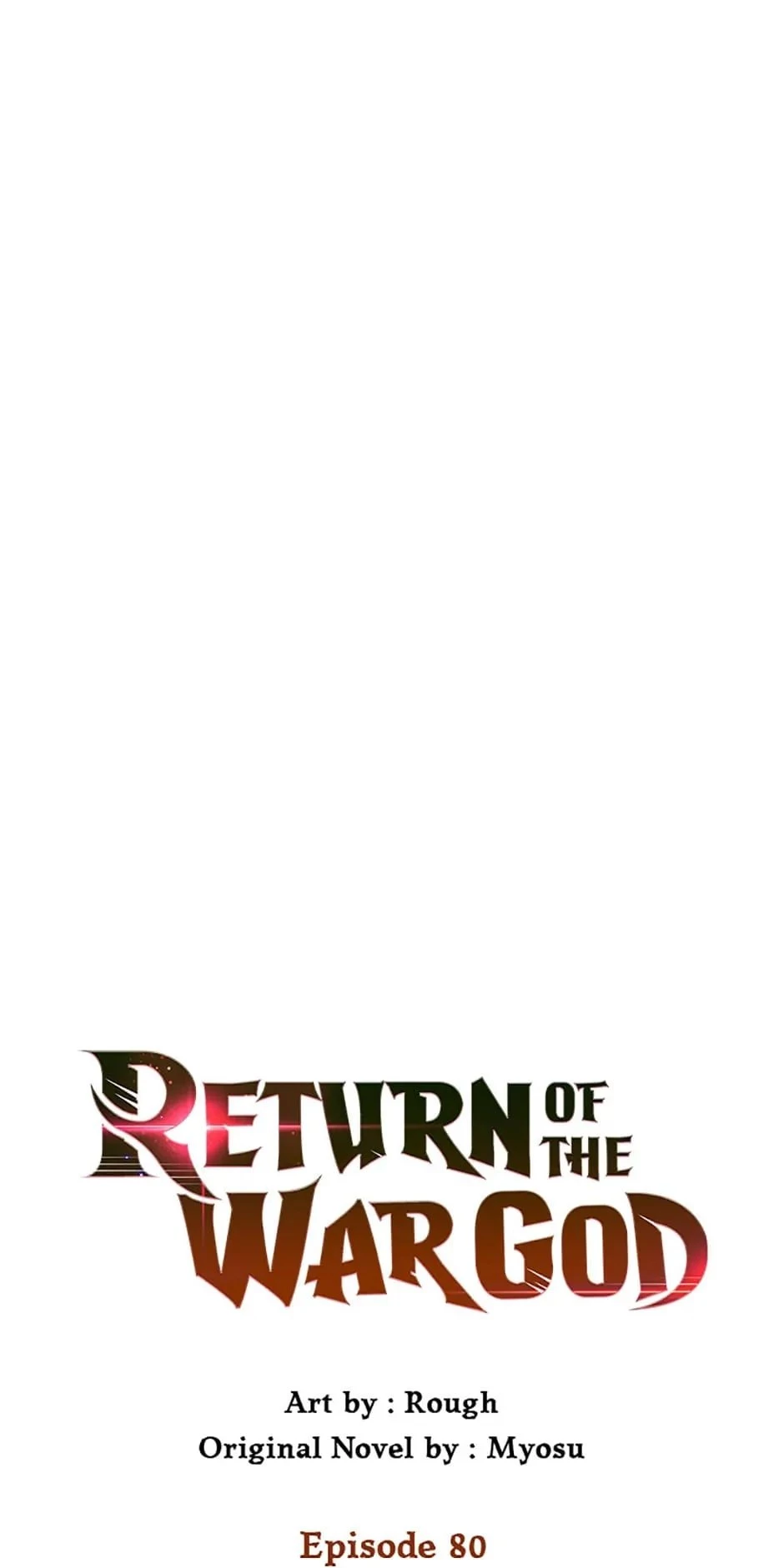 Return of the War God Chapter 80 - 1