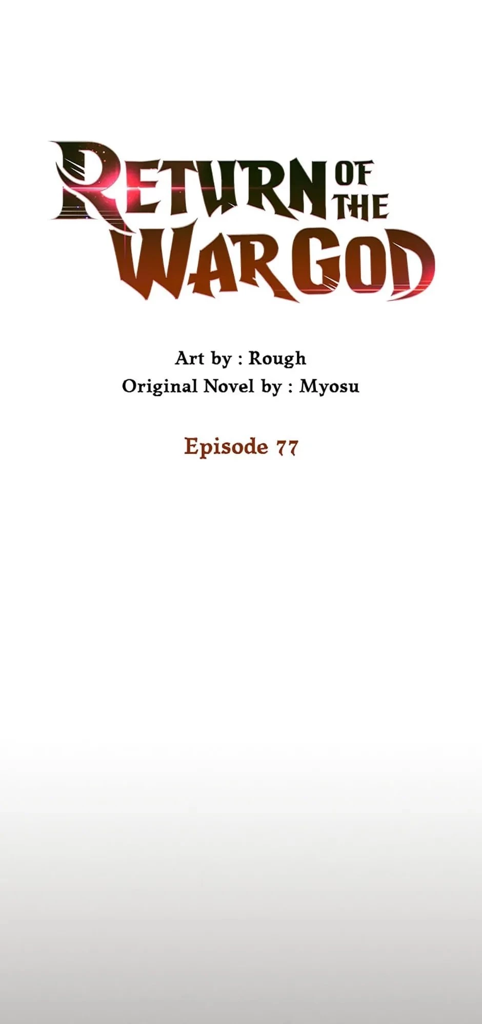 Return of the War God Chapter 77 - 1