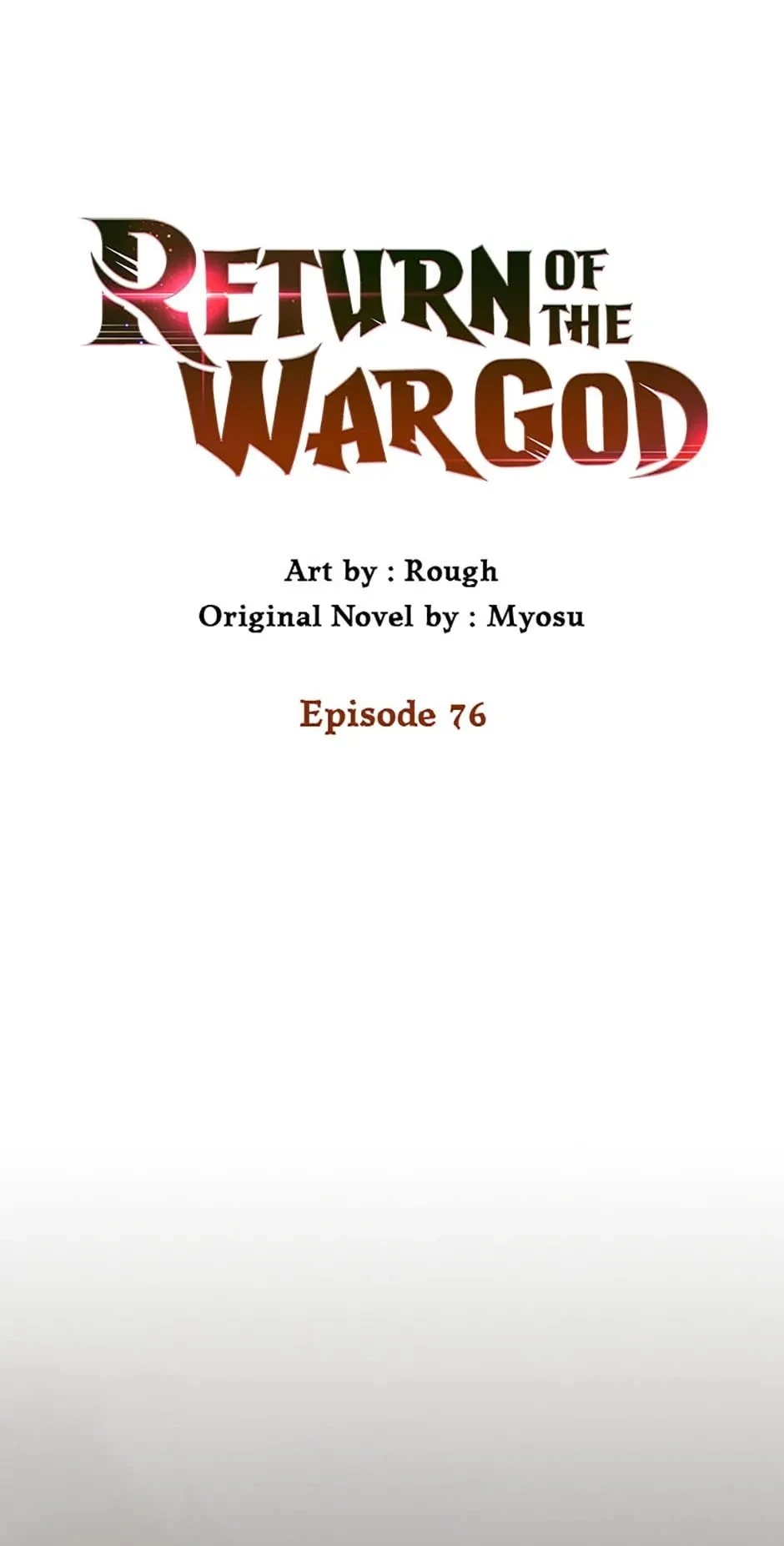 Return of the War God Chapter 76 - 1