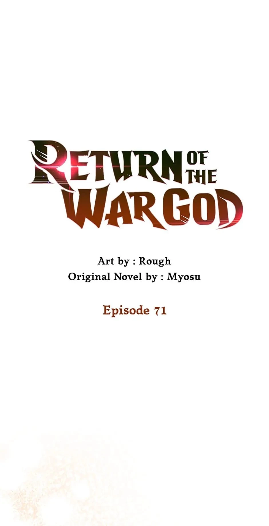 Return of the War God Chapter 71 - 1