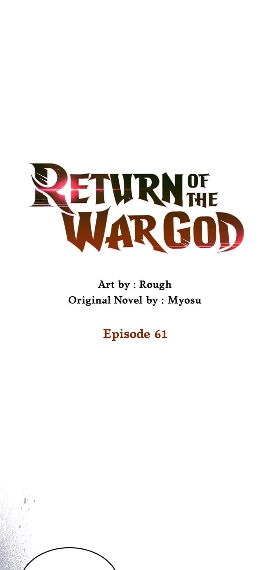 Return of the War God Chapter 61 - 1