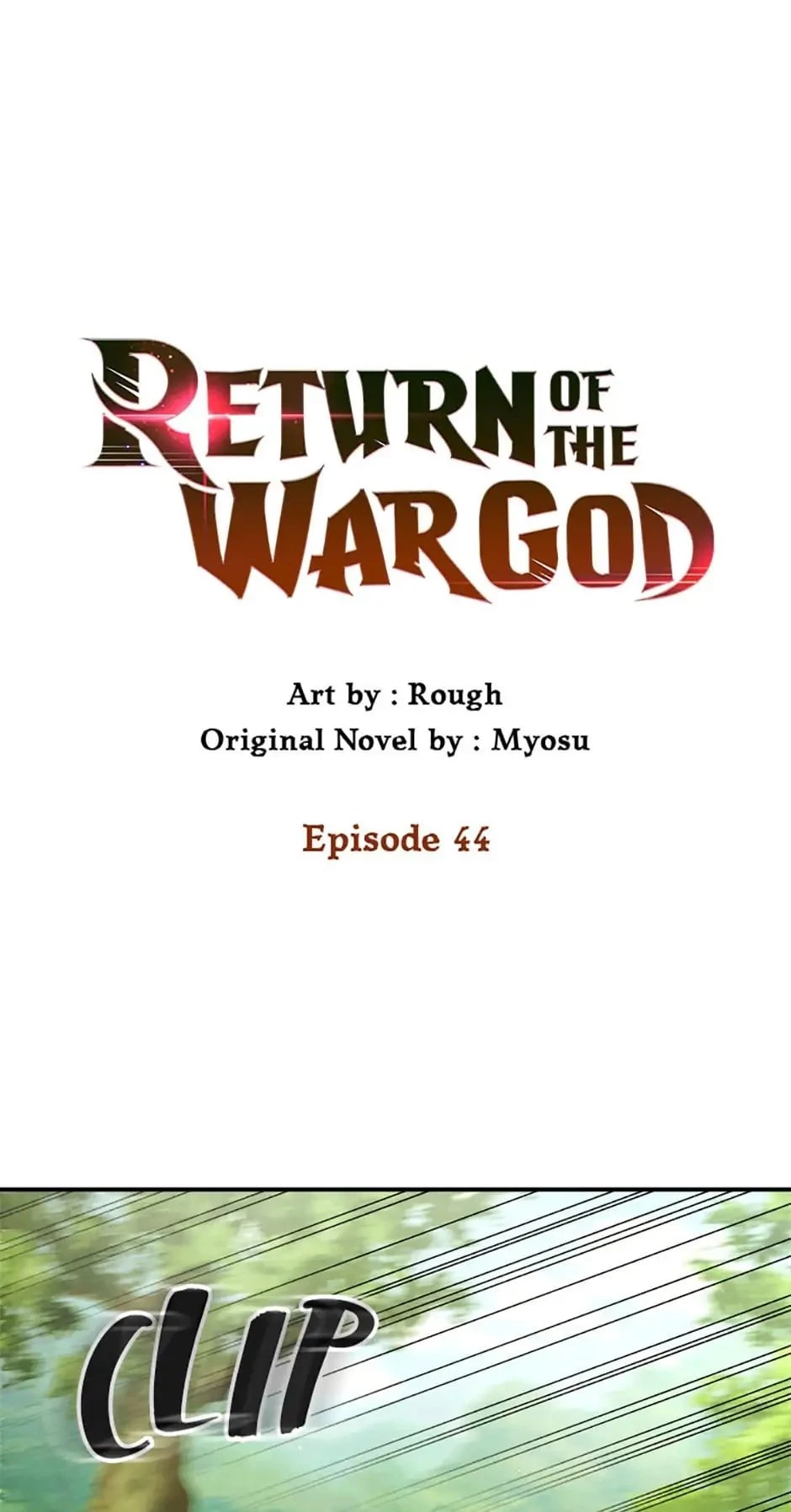 Return of the War God Chapter 44 - 1