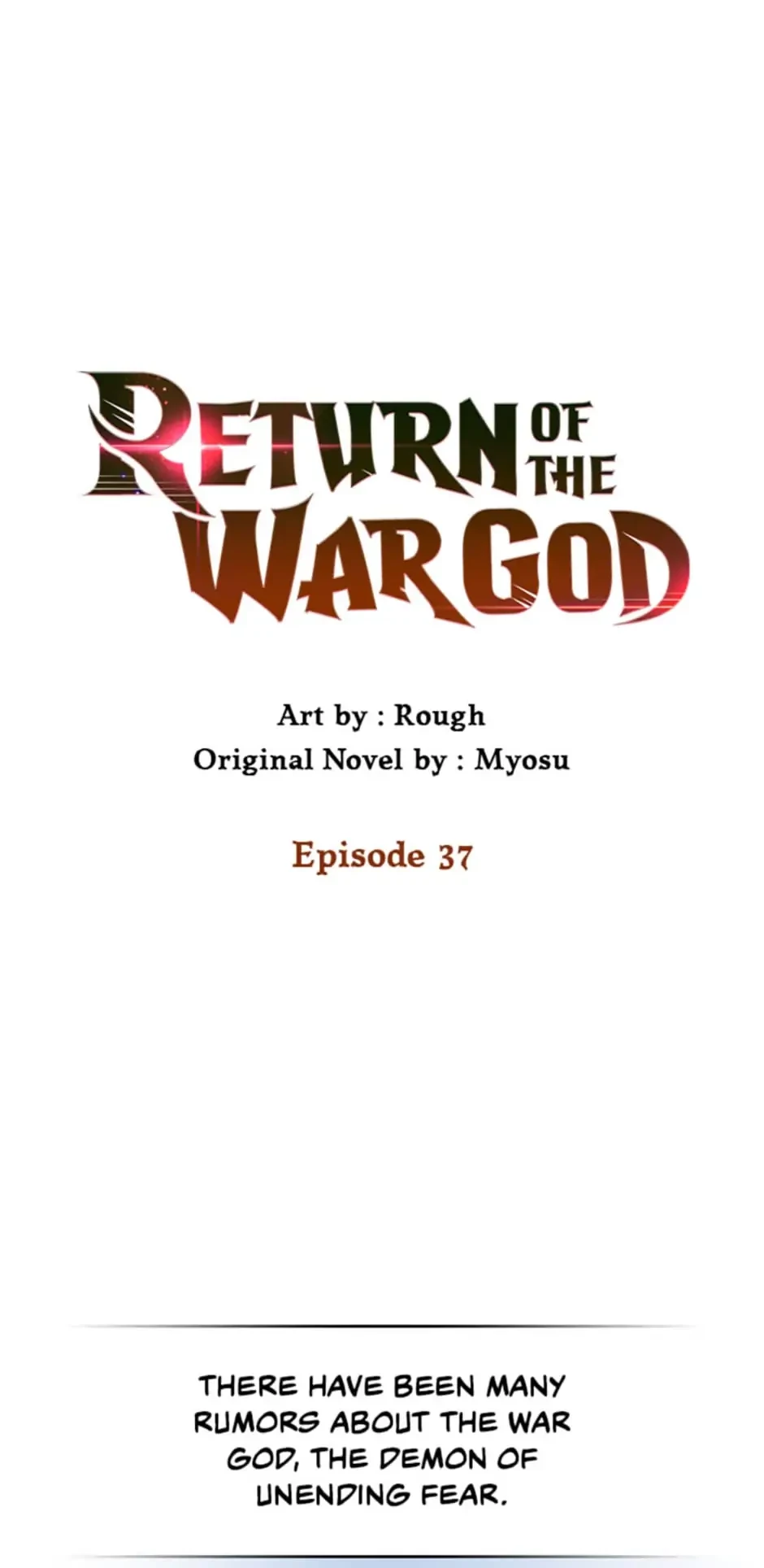 Return of the War God Chapter 37 - 1