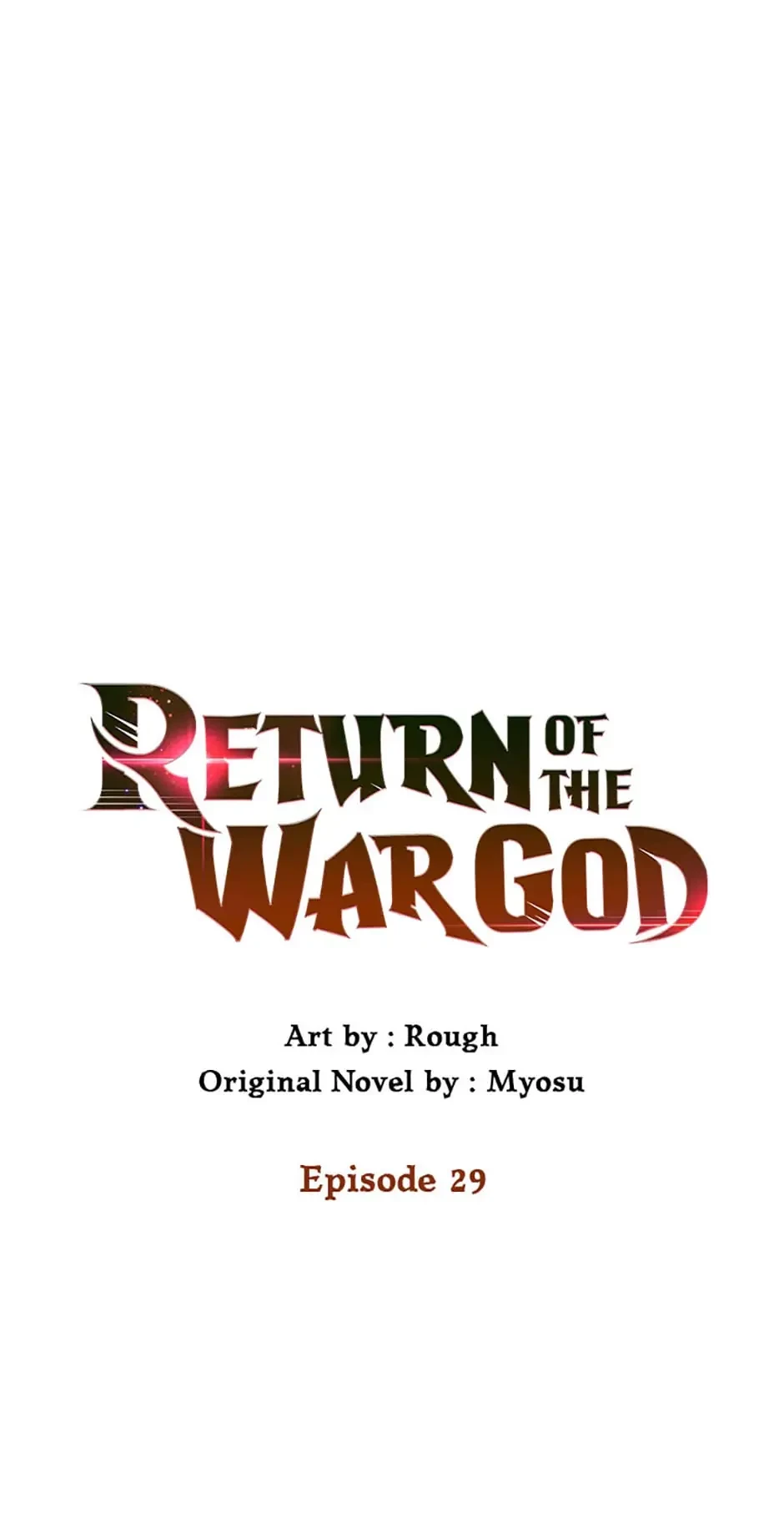 Return of the War God Chapter 29 - 31