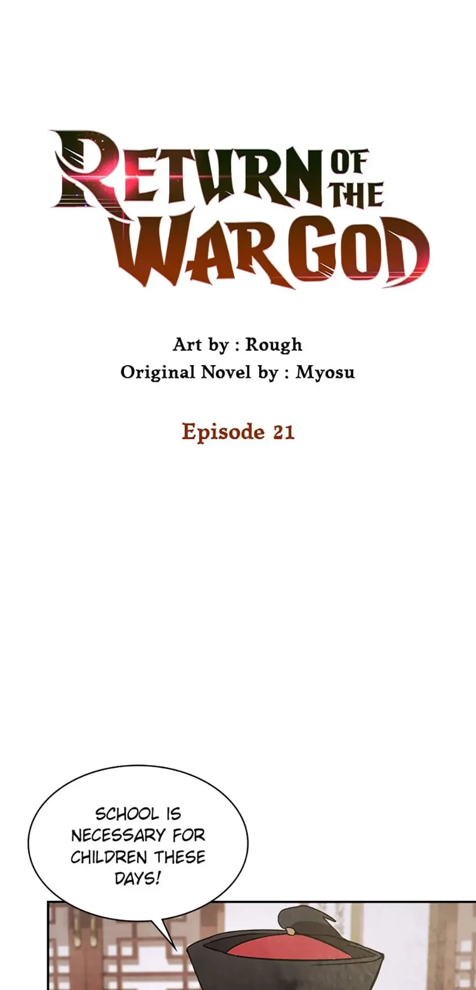 Return of the War God Chapter 21 - 1