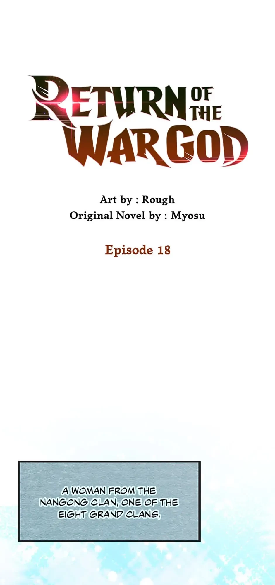 Return of the War God Chapter 18 - 1
