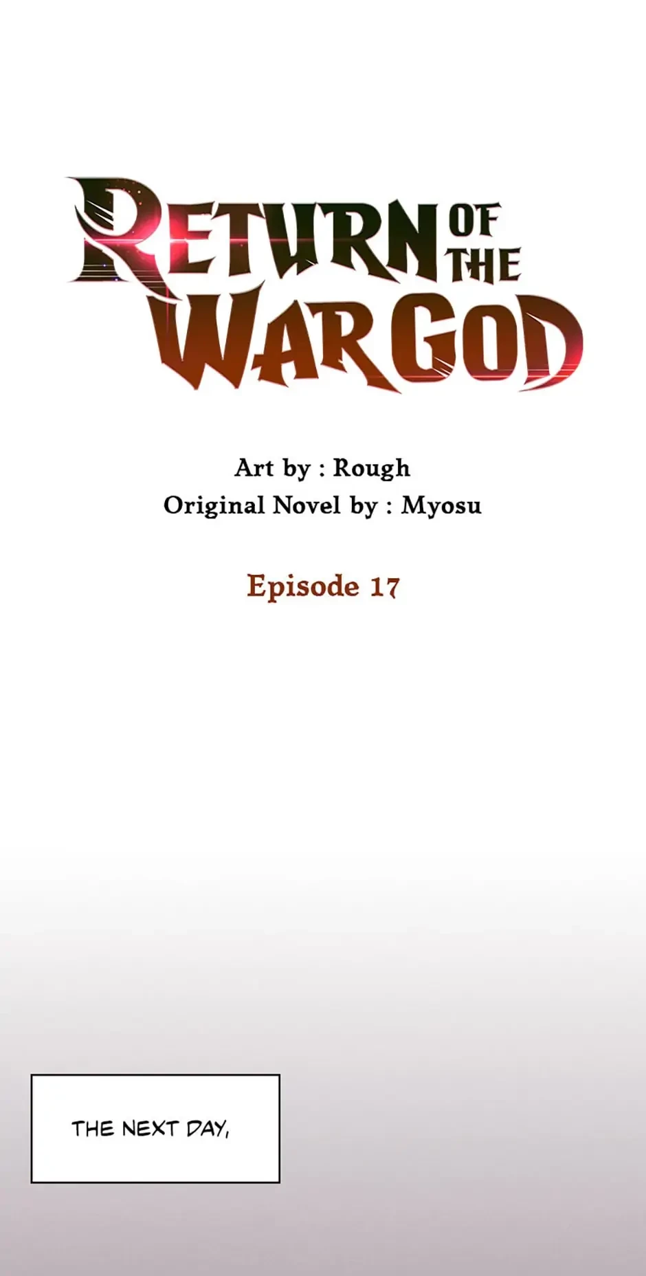 Return of the War God Chapter 17 - 1