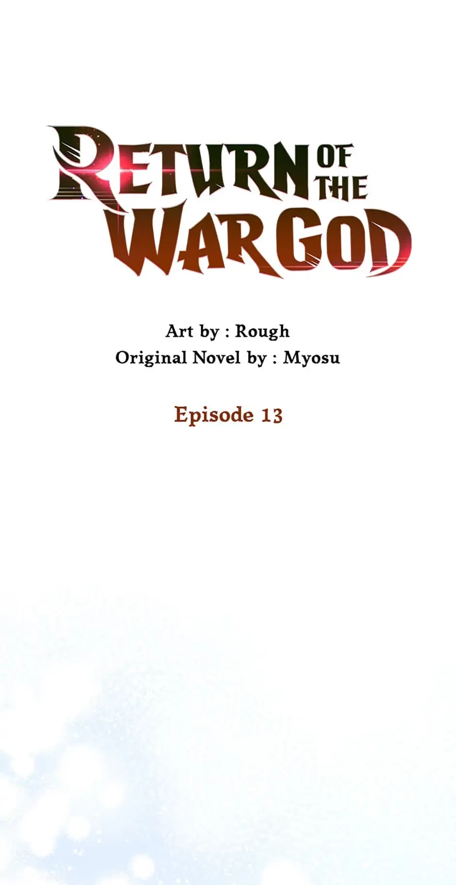 Return of the War God Chapter 13 - 1