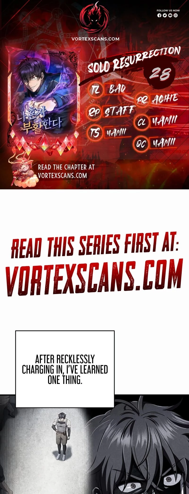 Solo Resurrection Chapter 28 - 1