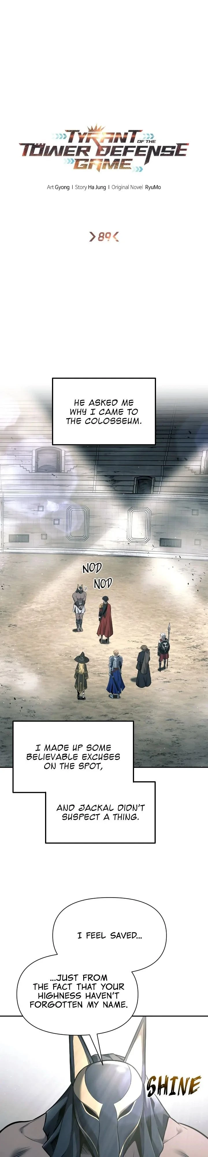 Tyrant of the Tower Defense Game Chapter 89 - 1