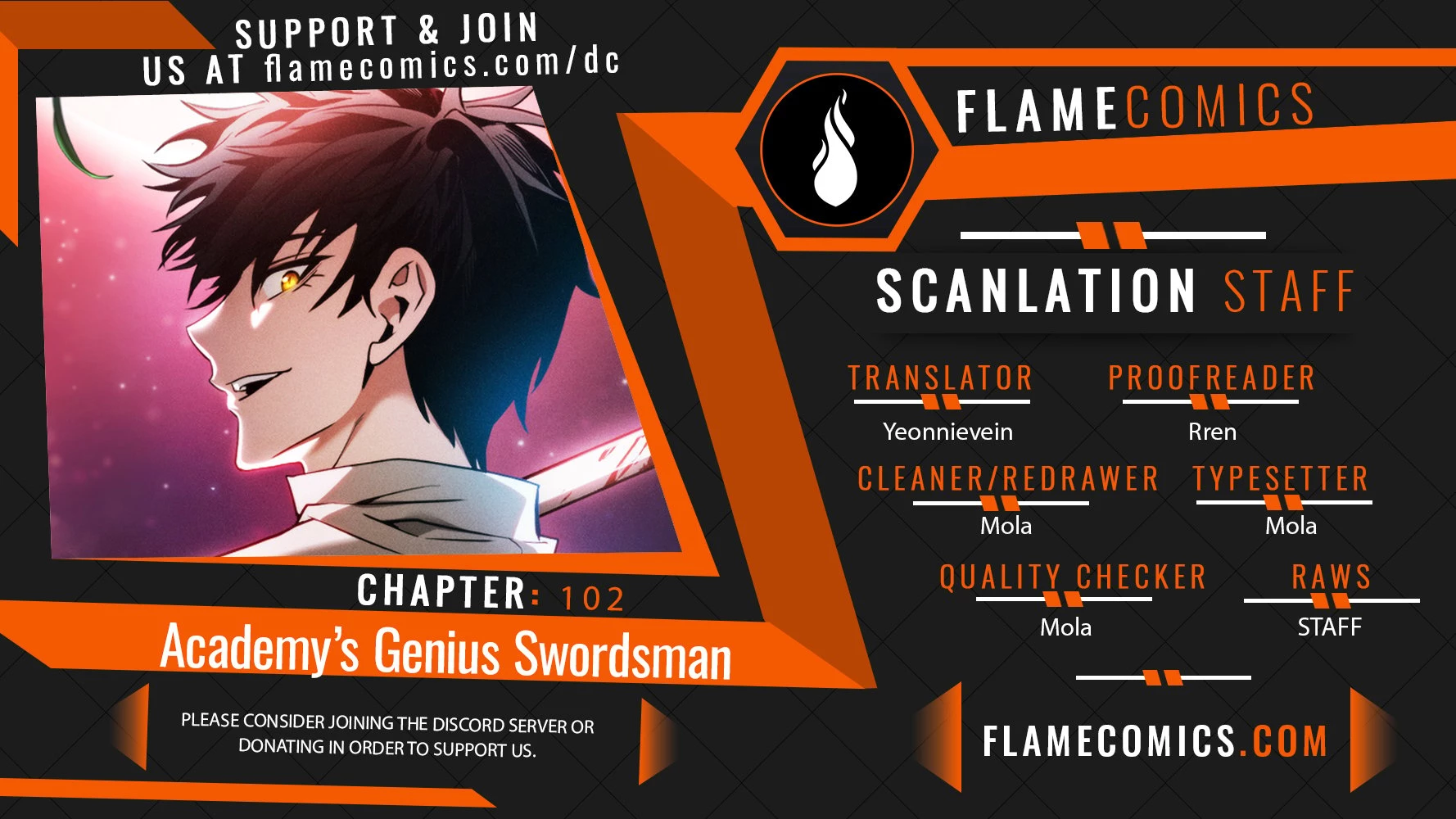 The Academy's Genius Swordsman Chapter 102 - 1