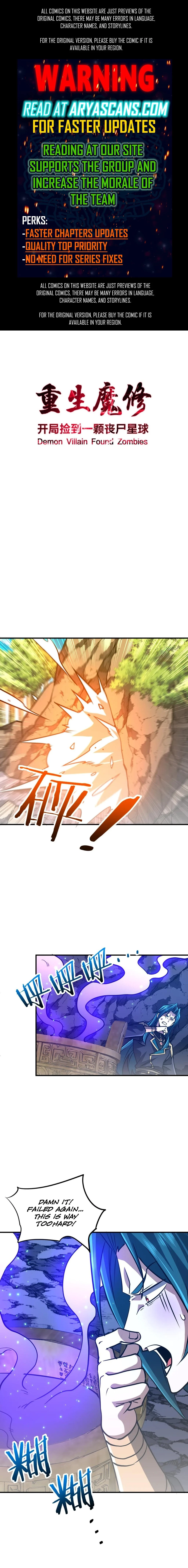 Reborn as a Demonic Cultivator: Starting with a Zombie Planet Chapter 40 - 1