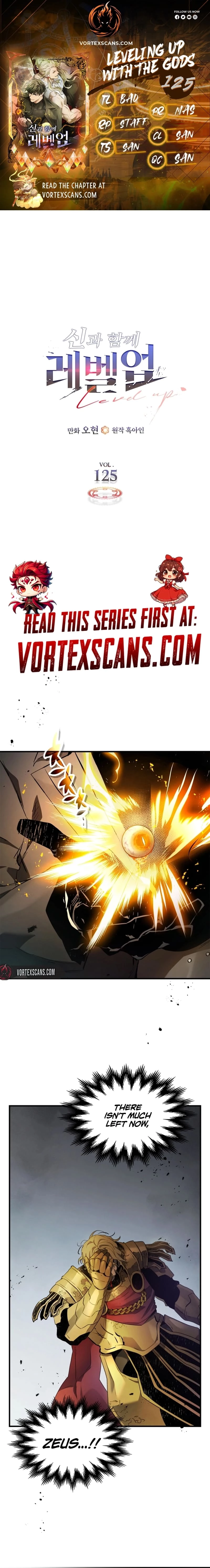Level Up with the Gods Chapter 125 - 1