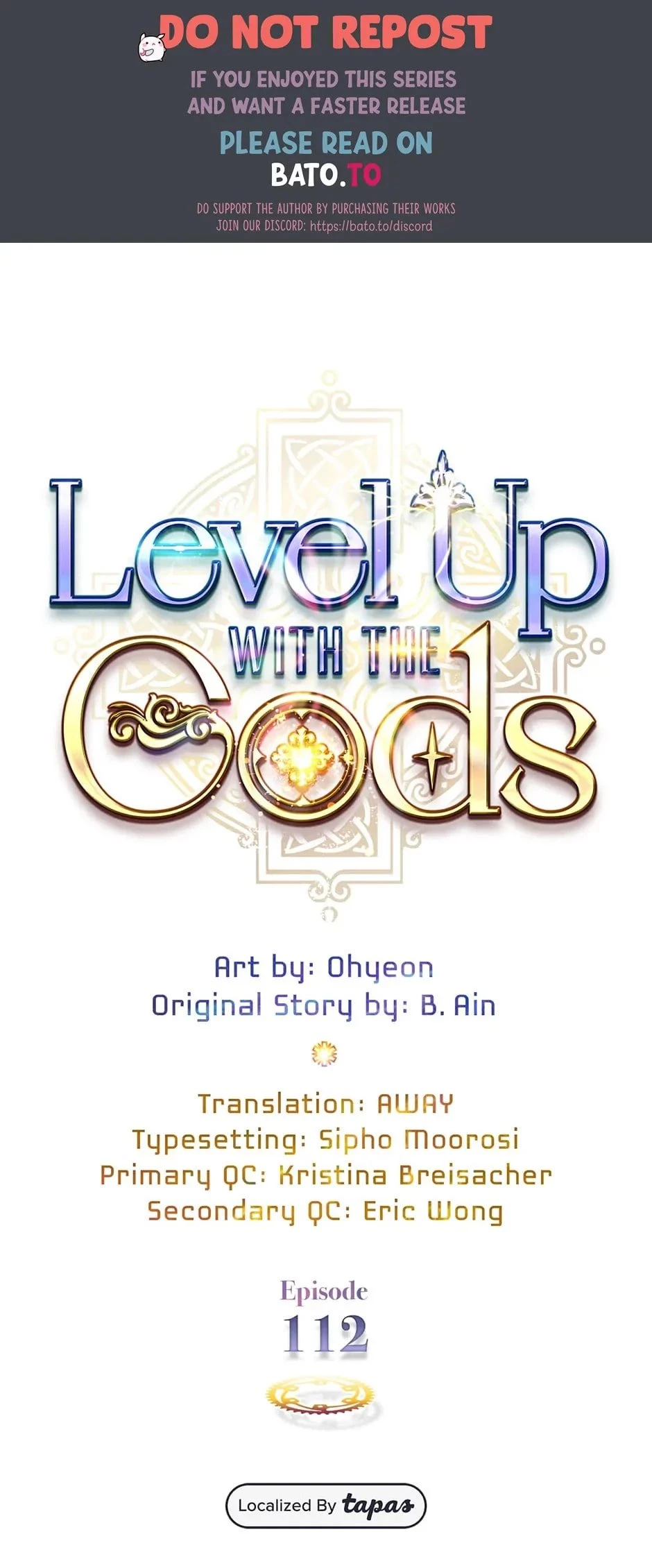 Level Up with the Gods Chapter 112 - 1