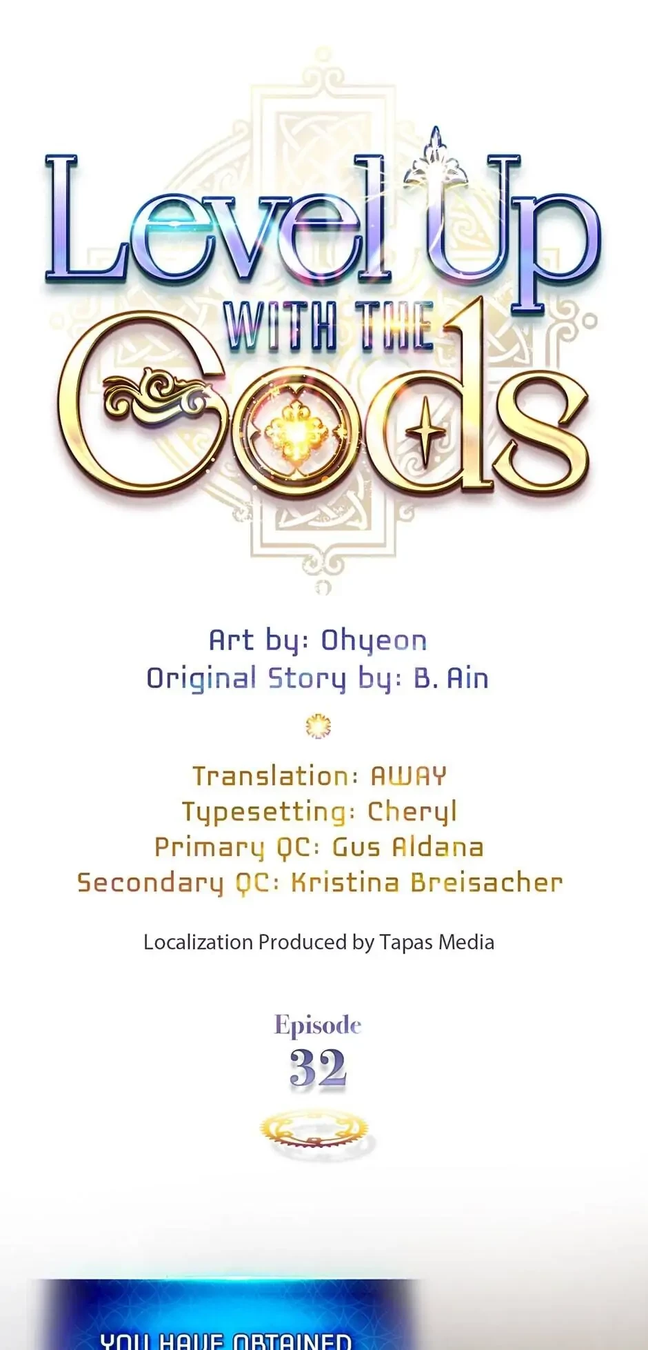 Level Up with the Gods Chapter 32 - 1
