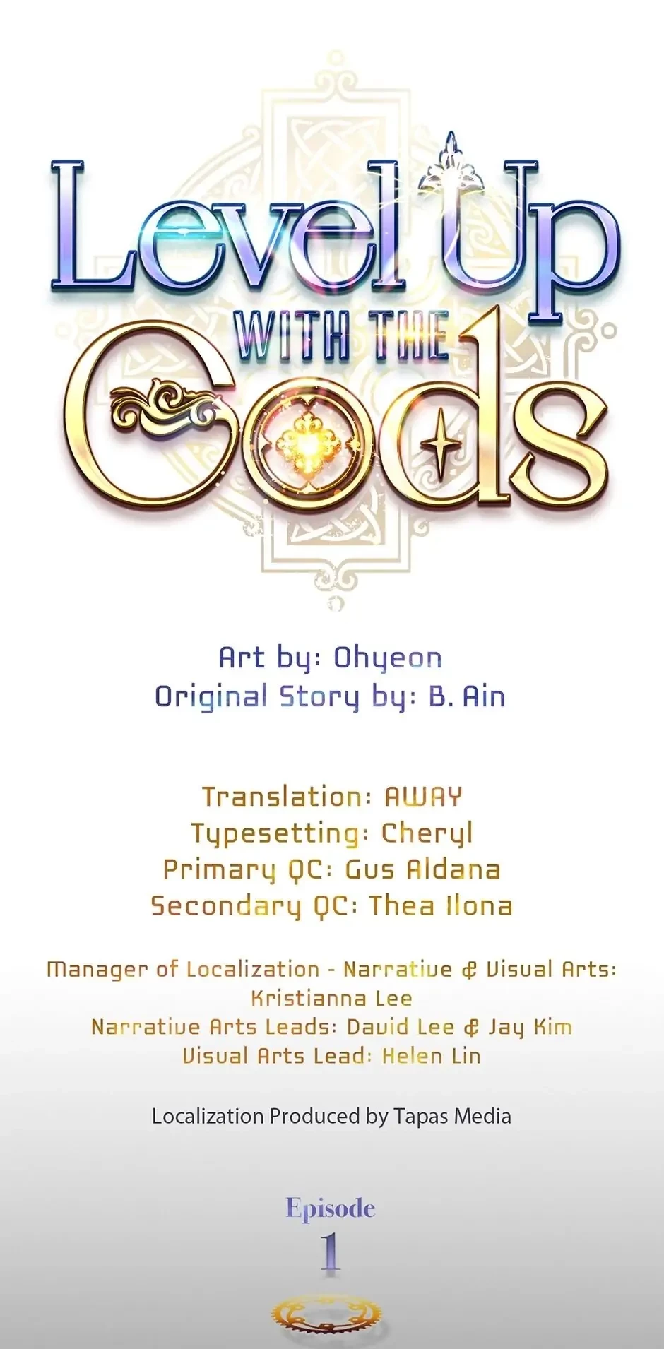 Level Up with the Gods Chapter 1 - 1