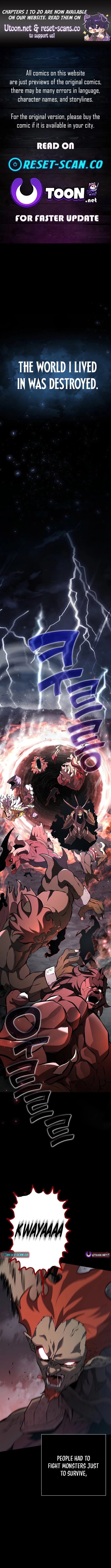 The Sword God From the Destroyed World Chapter 1 - 1