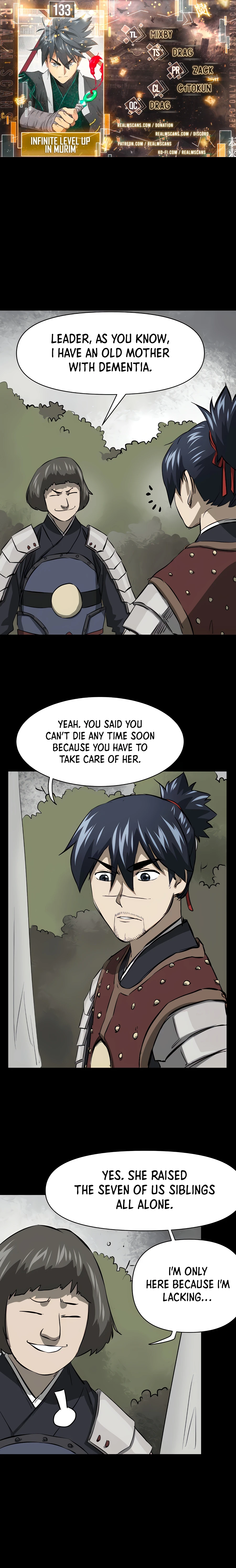 Infinite Leveling: Murim Chapter 133 - 1