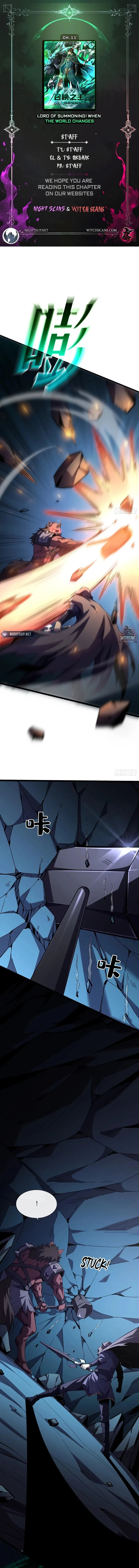 Lord of Summoning! When Anomalies Descend Upon The Human World Chapter 11 - 1